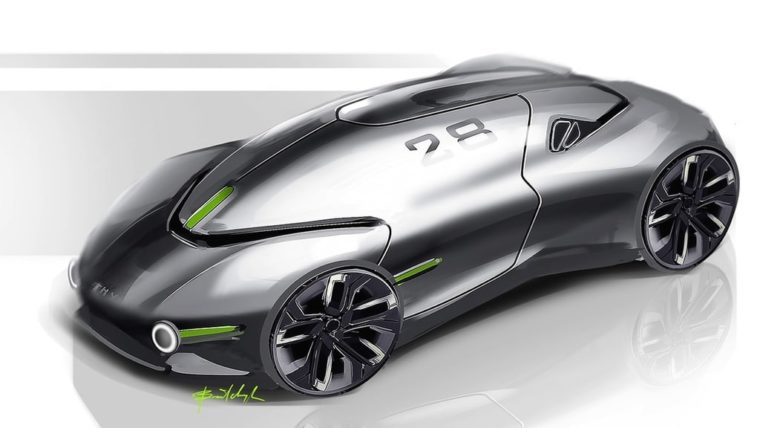 Украинец разработал дизайн спортивного электромобиля будущего - фото 2